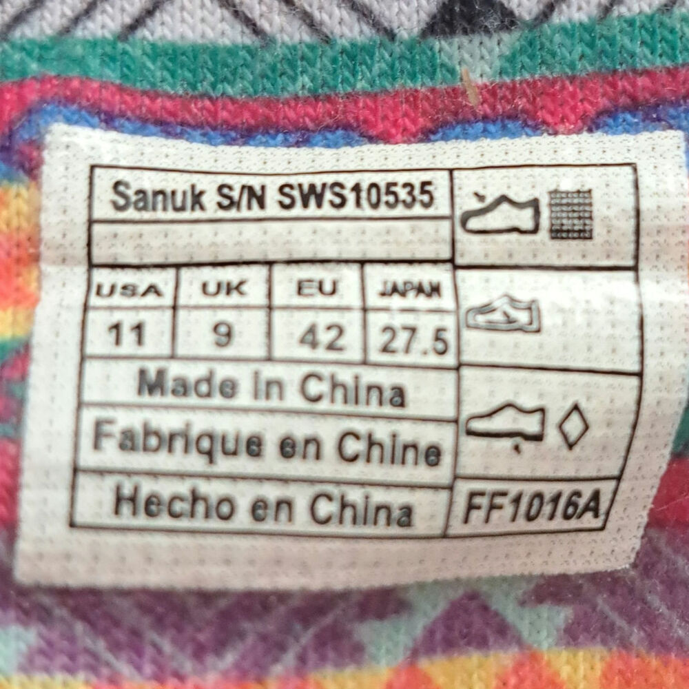 Sanuk Women's Yoga Sling 2 Print Sandal
Magenta Tribal Stripe Size 11 - Picture 4 of 4